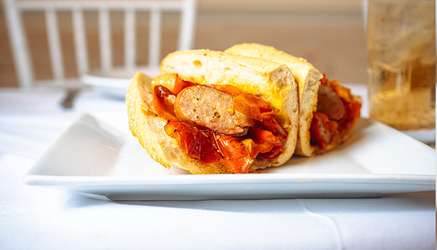 SAUSAGE & PEPPERS image