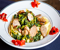 PENNE with SAUSAGE & BROCCOLI RABE image